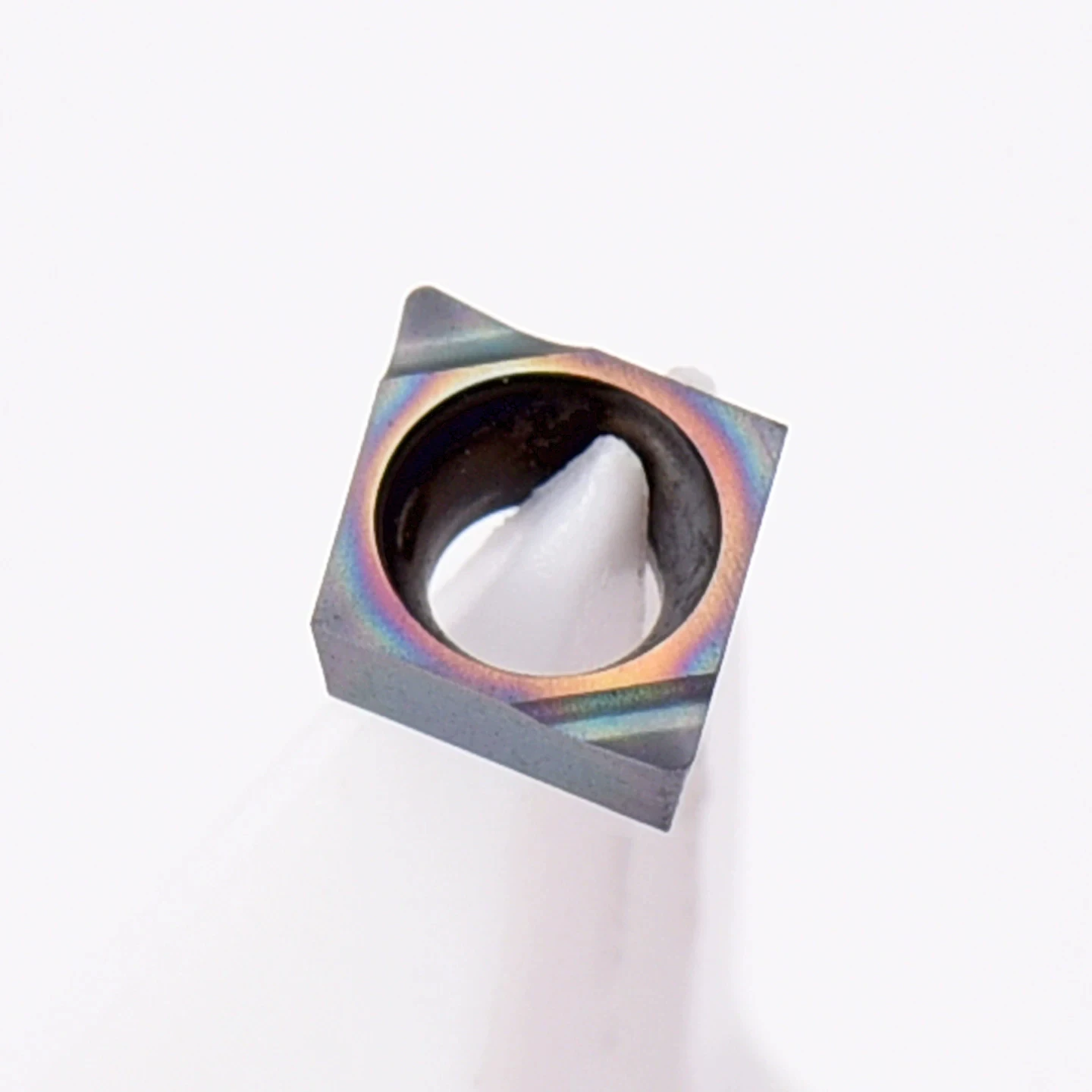 CNC Lathe Small Diamond Internal Hole Finishing Inserts CCGT040102 CCGT040104 Color Coated High Hardness Turning Tools
