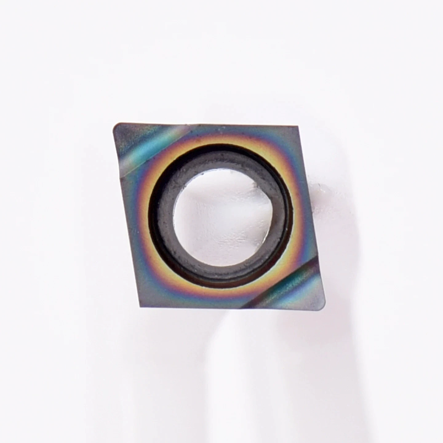 CNC Lathe Small Diamond Internal Hole Finishing Inserts CCGT040102 CCGT040104 Color Coated High Hardness Turning Tools