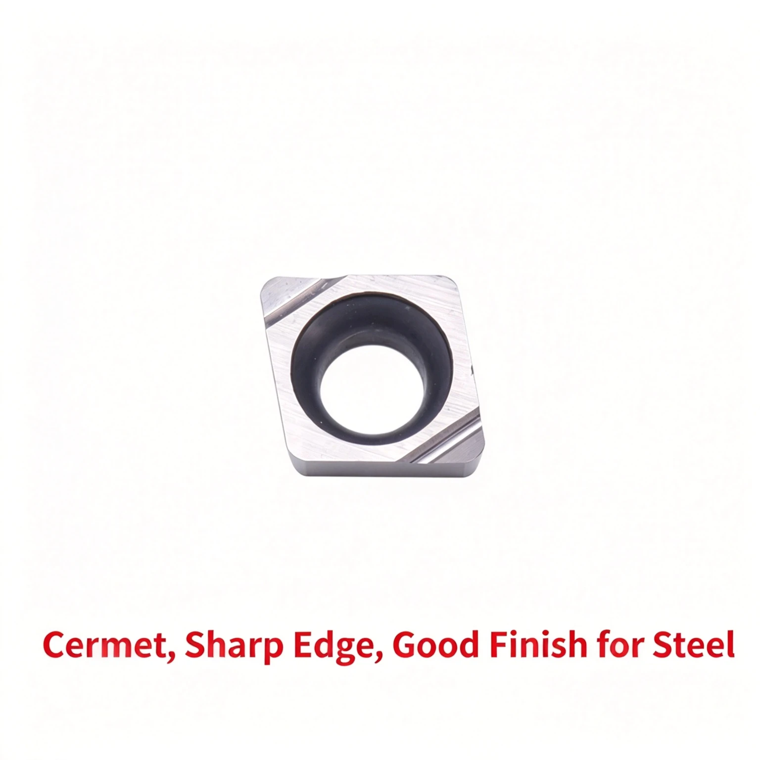 Stainless Steel Fine Boring Insert OEM CCGT030102/030104L-F for TURNING CENTER Titanium Aluminum Nitride Coated Instead