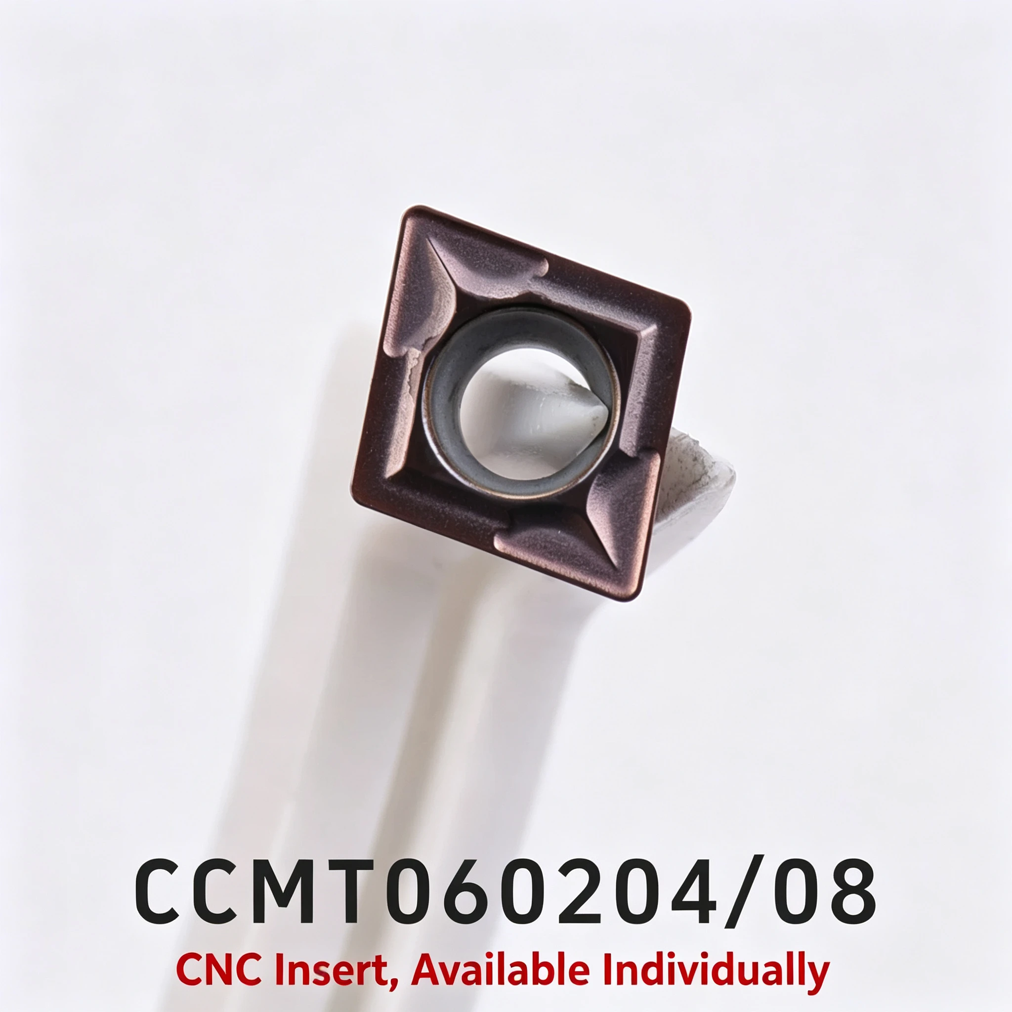 Blade CCMT060204 060208 KM242 VP15TF OEM Stainless Steel External Turning Tool with Titanium Aluminum Nitride Coating