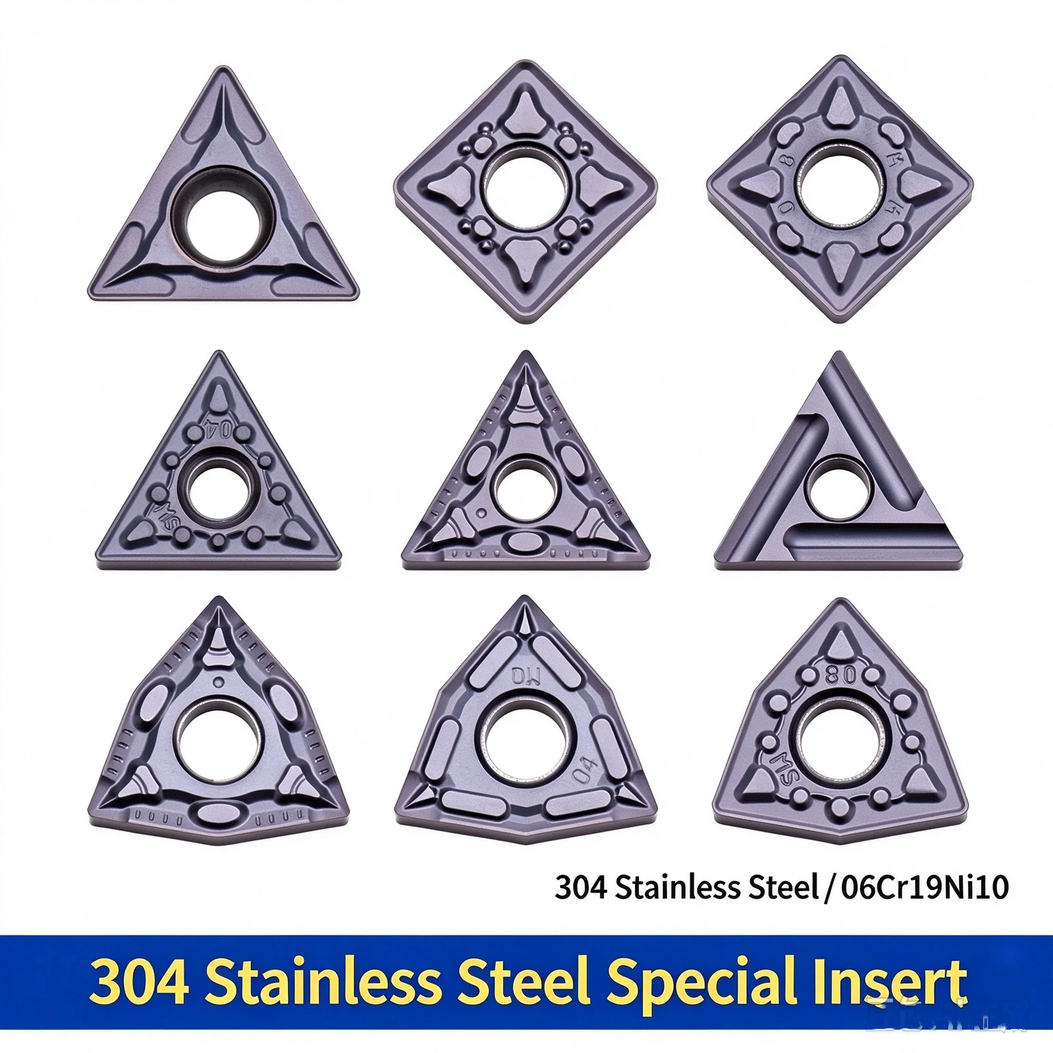 Stainless Steel Special Blade WNMG080408MQ TNMG160404 TCMT110204 VP15TF