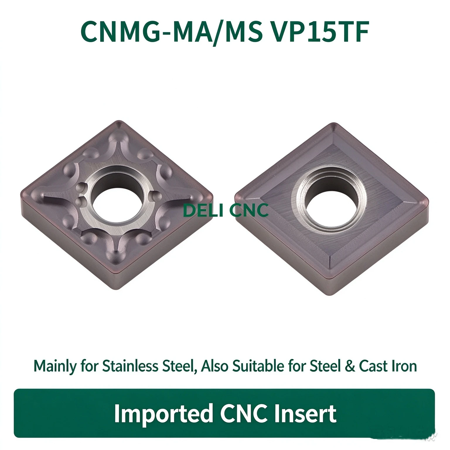 Japan SL Blade CNMG120404/120408-MA -MS VP15TF Stainless Steel OEM Titanium Aluminum Nitride Coated External Turning Tool for