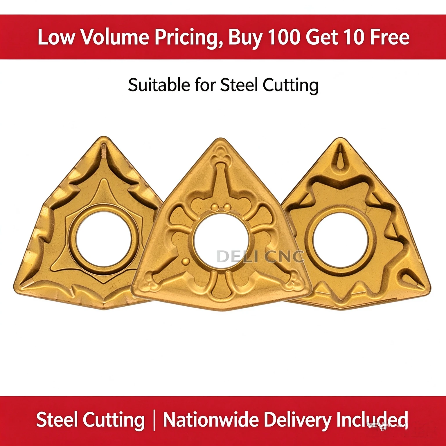 KEUE Peach-shaped Blade WNMG080404-HQ 080408-TM-CQ-LP Rough Turning Tool Head OEM Customizable 3-Year Warranty Chemical Coated