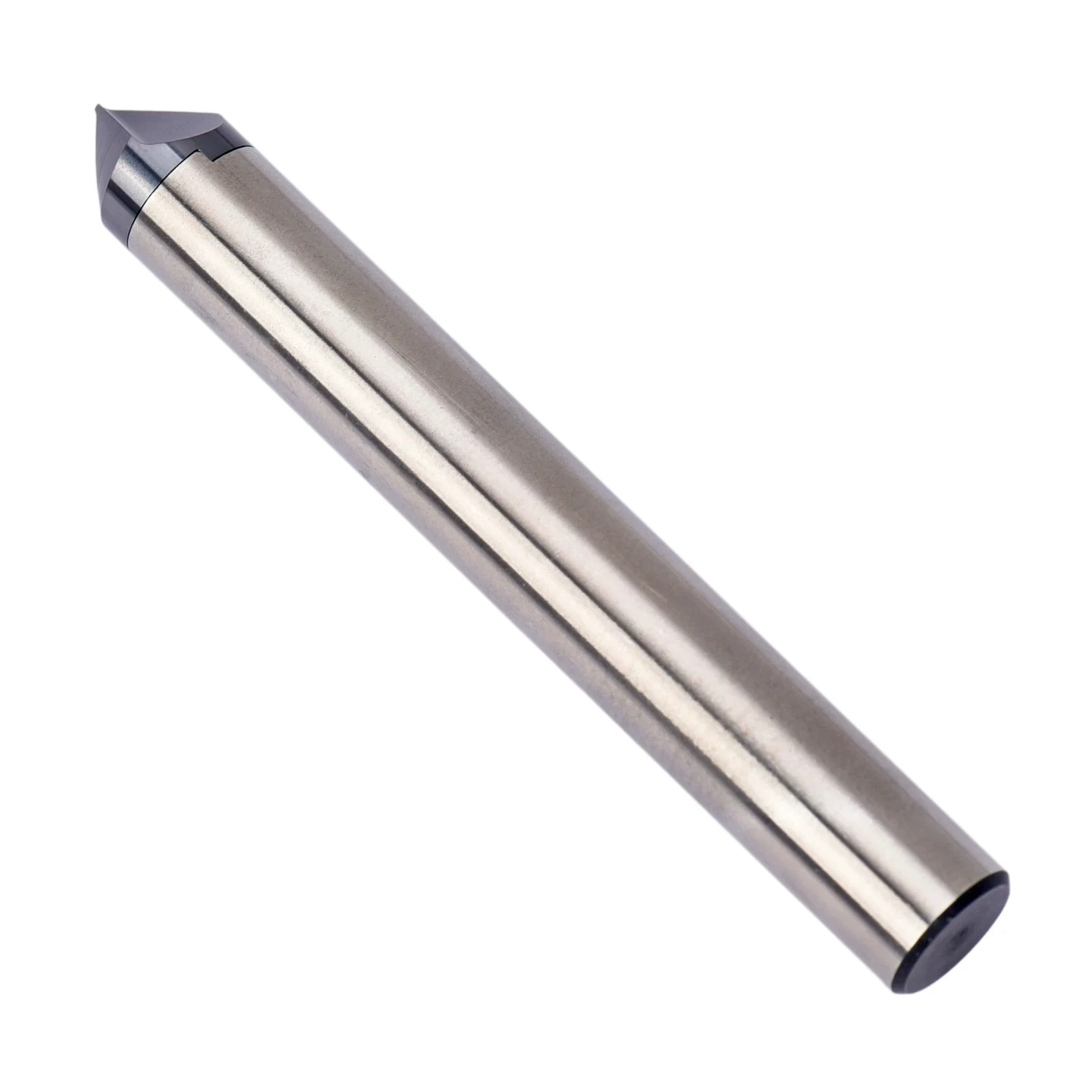 45 Degree Indexable Chamfer Drill, Carbide Replaceable Tip, D6 D8 D10 D12, Combined Centering & Chamfering Cutter for Metal Machining