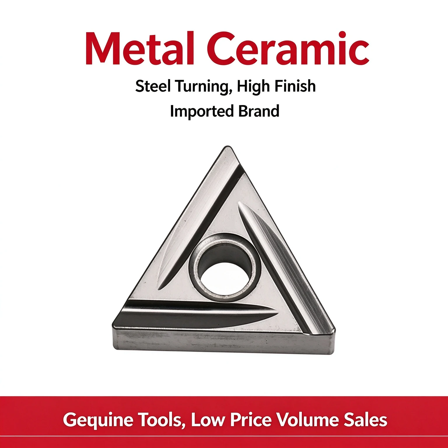 Japanese Inserts TNMG160404R-C 160408 TN60 Metric Counterbore Hex Shank Metal Ceramic Material 3-Year Warranty