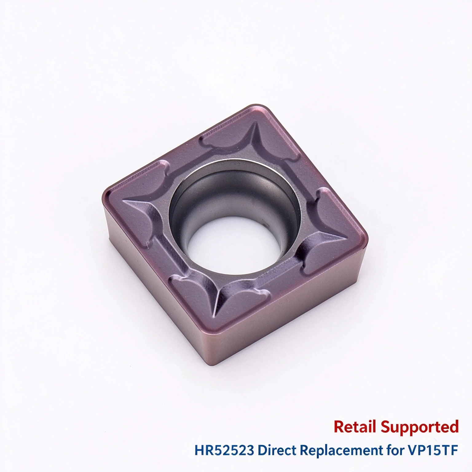 SCMT09T304 T308 HR52523C Stainless Steel Inserts Substitute for VP15TF OEM Available KEUE CNC Brand for TURNING CENTER 3-Year