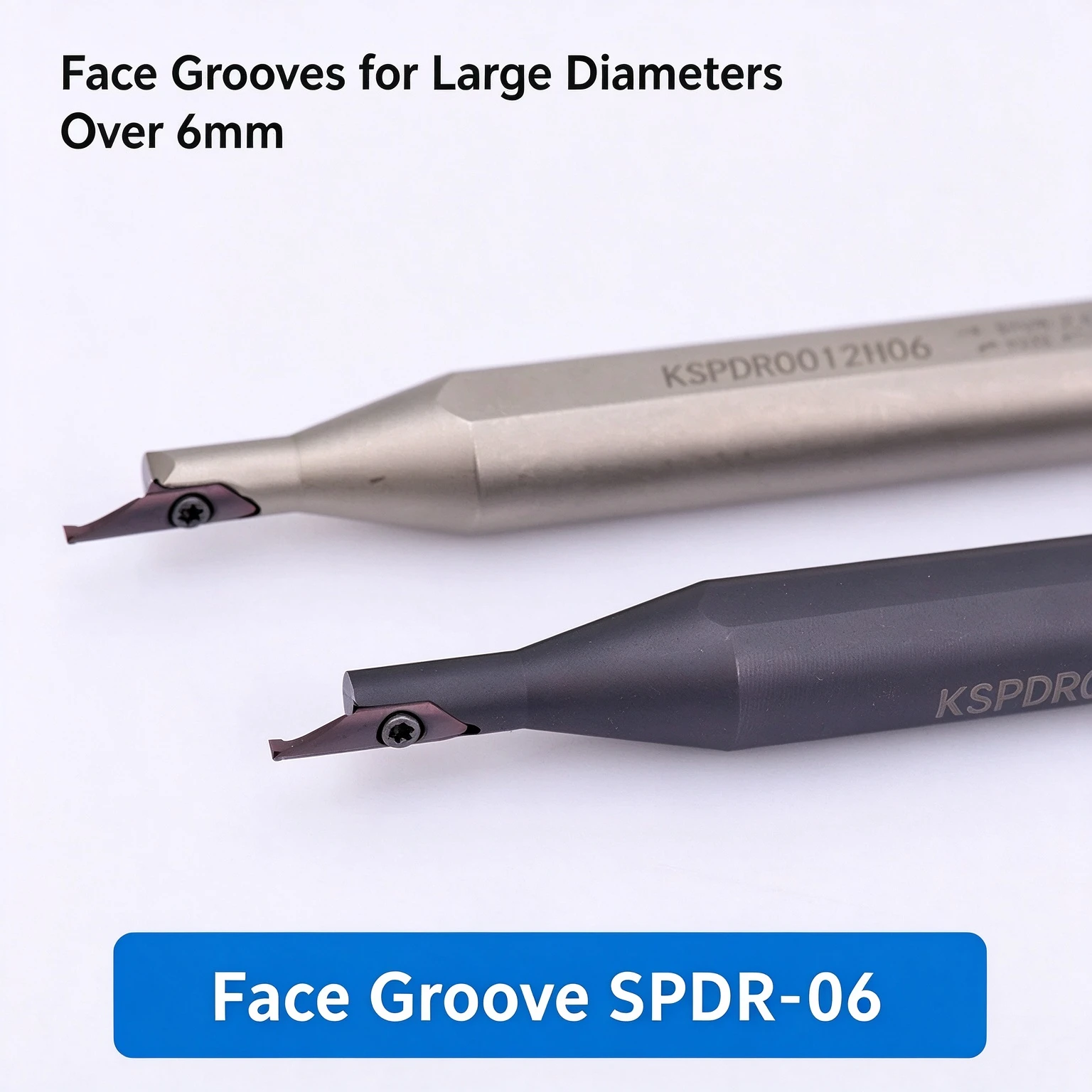 Dao Qin SPDR150DM06 Small Inner Hole End Face Cutter OEM Titanium Aluminum Nitride Coated 45HRC Large Cutting Depth 3-Year