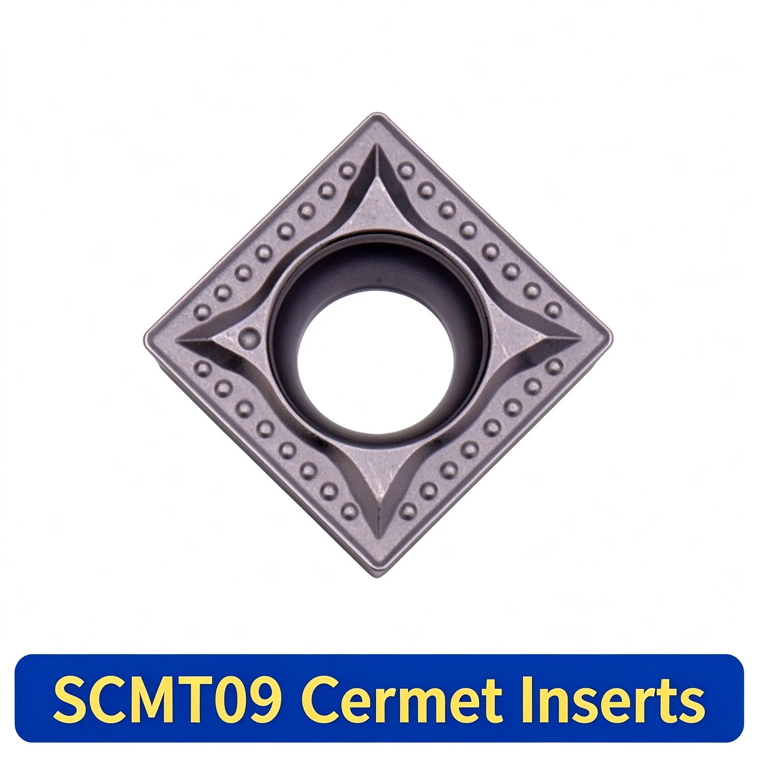 Ceramic Blade SCMT09T304 T308-MT Lathe Square Machine Clamp Outer Circle Inner Hole