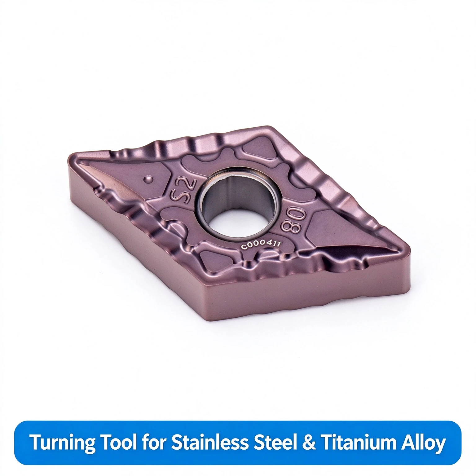 Stainless Steel Strong Chip Breaking Cutting Titanium Alloy Zhuzhou Sol DNMG150408 150404-S2 MK1035