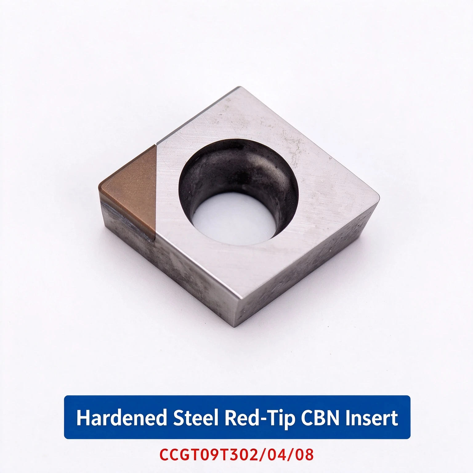 Special CBN Blade CCGT09T304 For Quenched Steel T308 Red Head High Hard Heat Treatment
