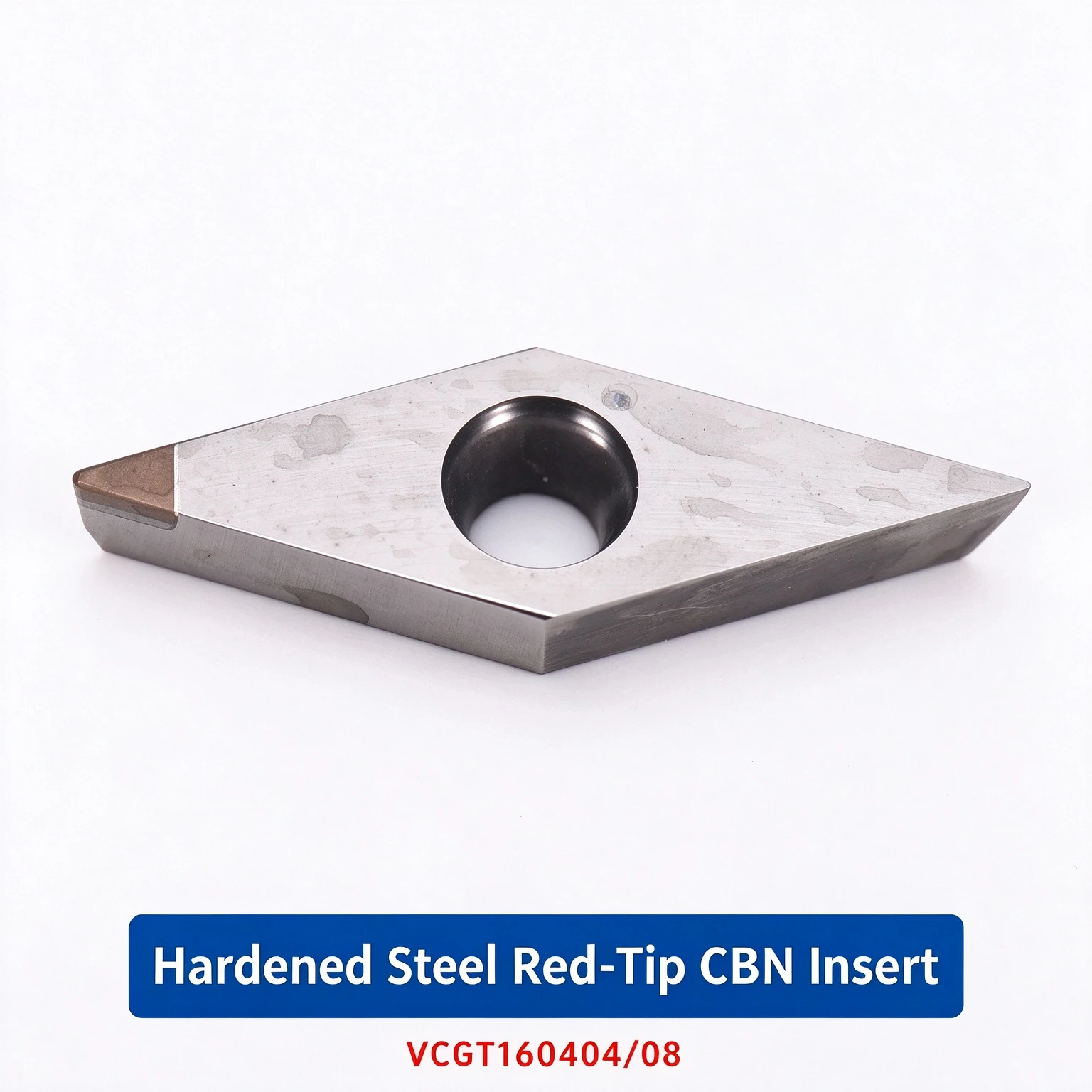 Special CBN Blade For Quenched Steel Parts VCGT160404 160408 Red Head High Hard Heat Treatment