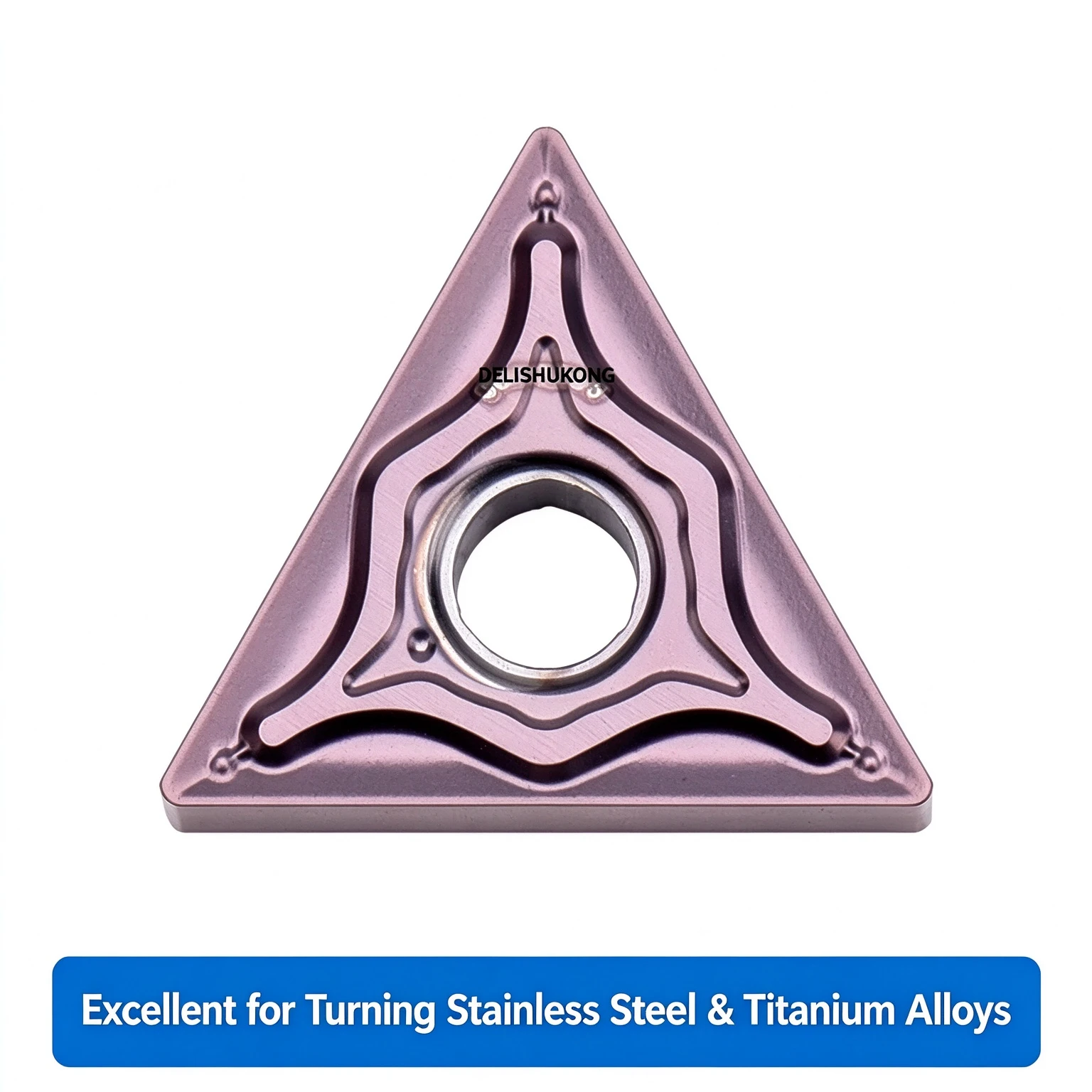 OEM Rough Machining Blade TNMG160404-CM4 MH2035 Zhuzhou Sol with Titanium Aluminum Nitride Coating 45HRC Hardness