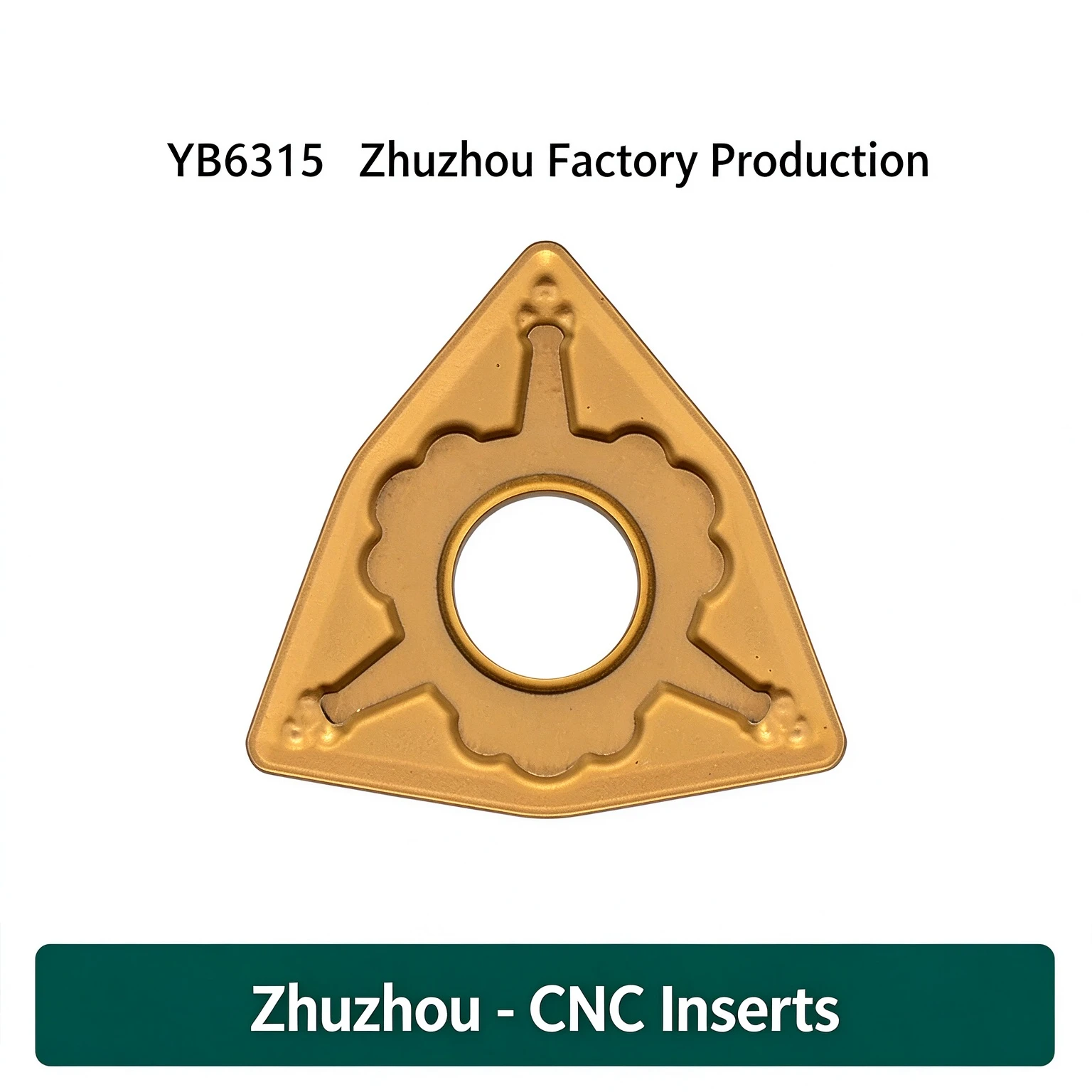 Zhuzhou Peach Type Hexagonal Cylindrical Car Blade WNMG080408-ZM YB6315 High Linear Speed