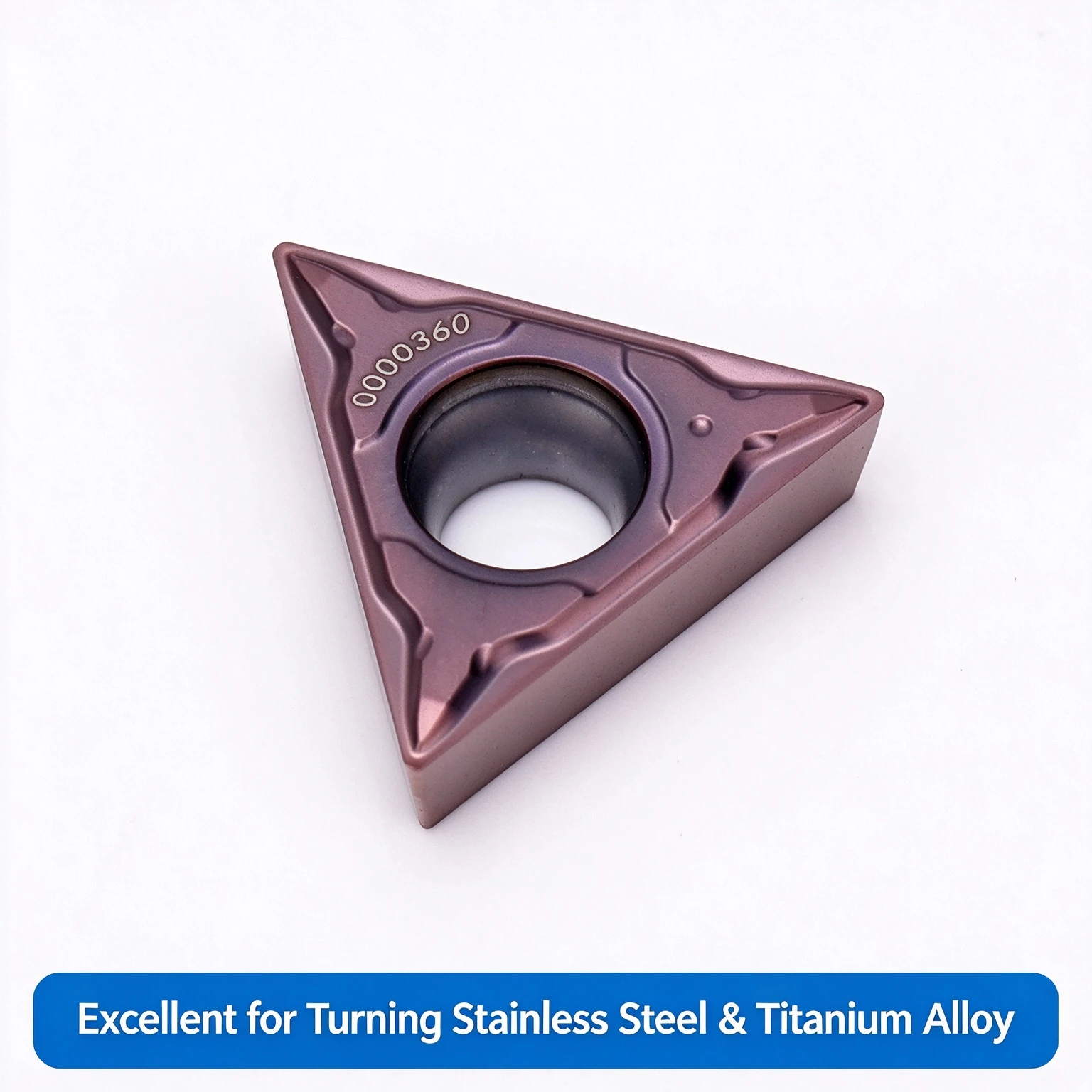 TCMT16T304-PF3 MK1035 Stainless Steel Strong Chip Breaking Cutting Titanium Alloy Zhuzhou Sol