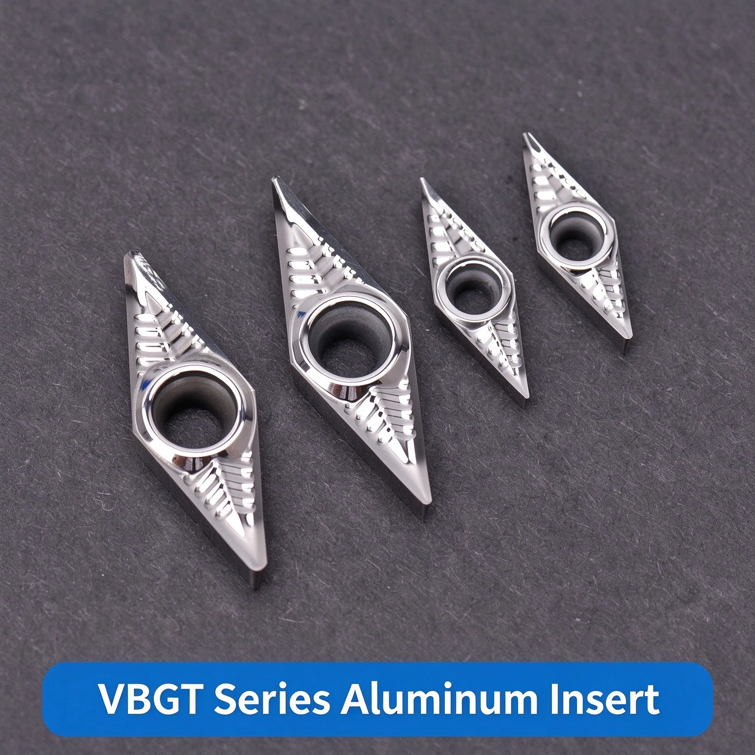 KEUE CNC Aluminum Cutting Blade External Turning Tool VBGT160404 MX01 ODM Customized Support