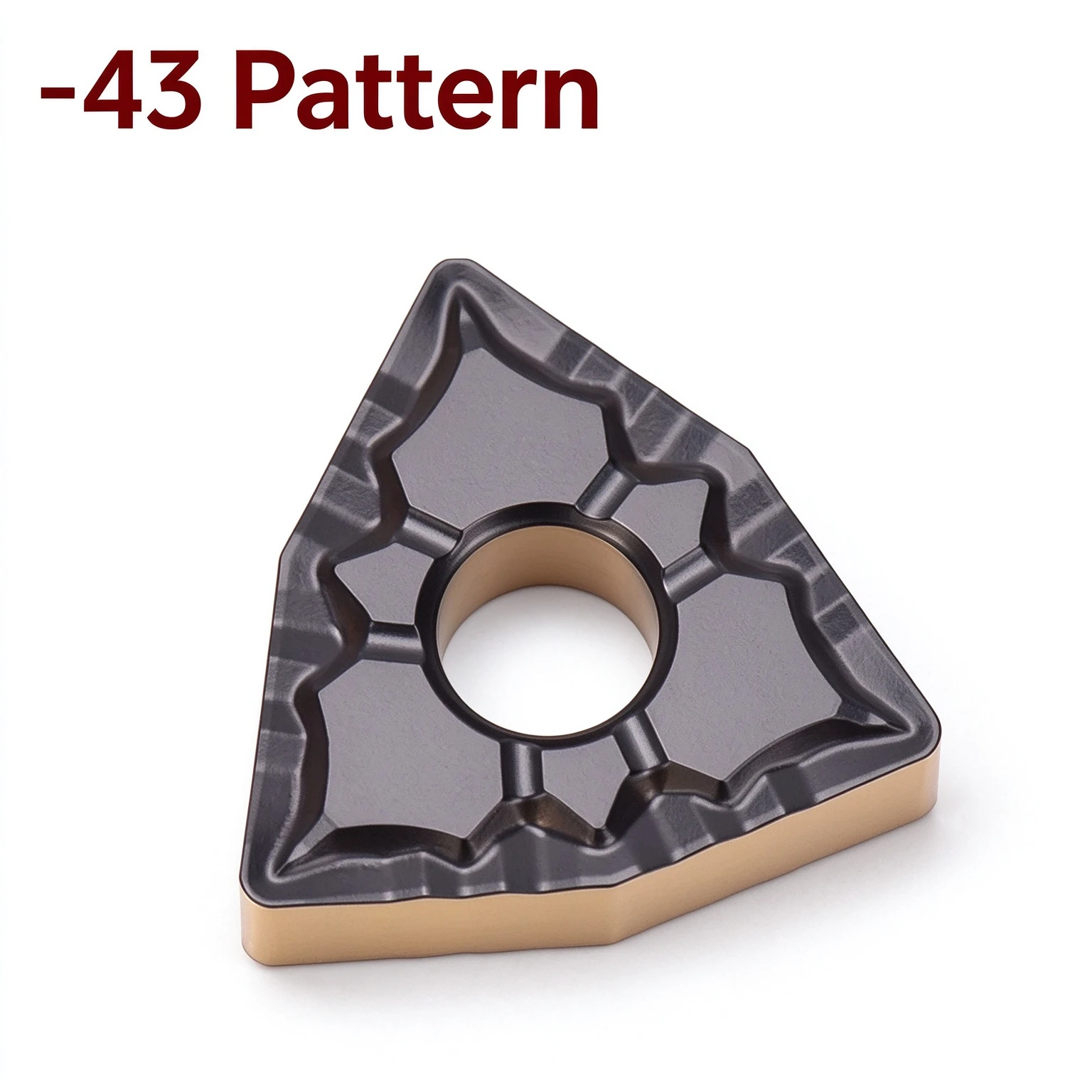 Peach-shaped Knife Grain External Turning Tool WNMG080408-43/KM8225 Tialn Coated 45HRC OEM for Steel Parts