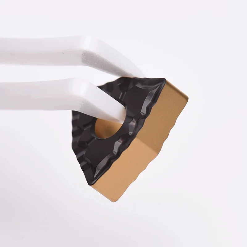 Peach-shaped Knife Grain External Turning Tool WNMG080408-43/KM8225 Tialn Coated 45HRC OEM for Steel Parts