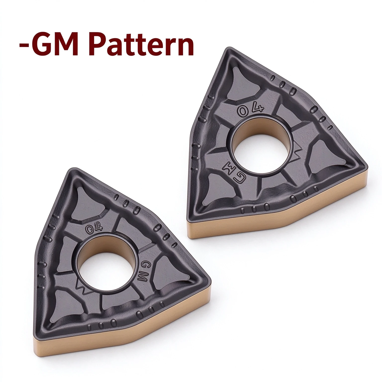 Peach Knife WNMG080404-GM 080408 KM8225 Special for Steel OEM Titanium Aluminum Nitride Coated 45HRC