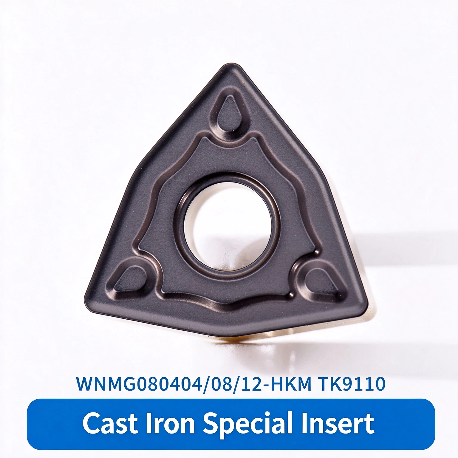 Blade Stainless Steel Metric Counterbore Chip Breaking Drill Bit HEX Shank Bright Finish Special WNMG080408-YSH 080404 KM1008