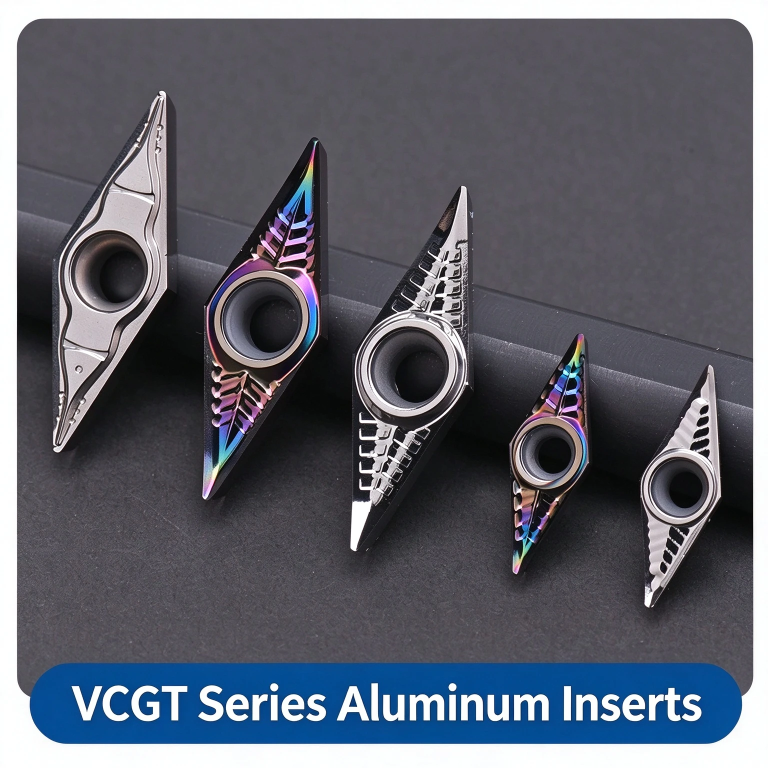 Car Blade VCGT160404 For Aluminum And Copper/160402/110304/160408-AK KH01