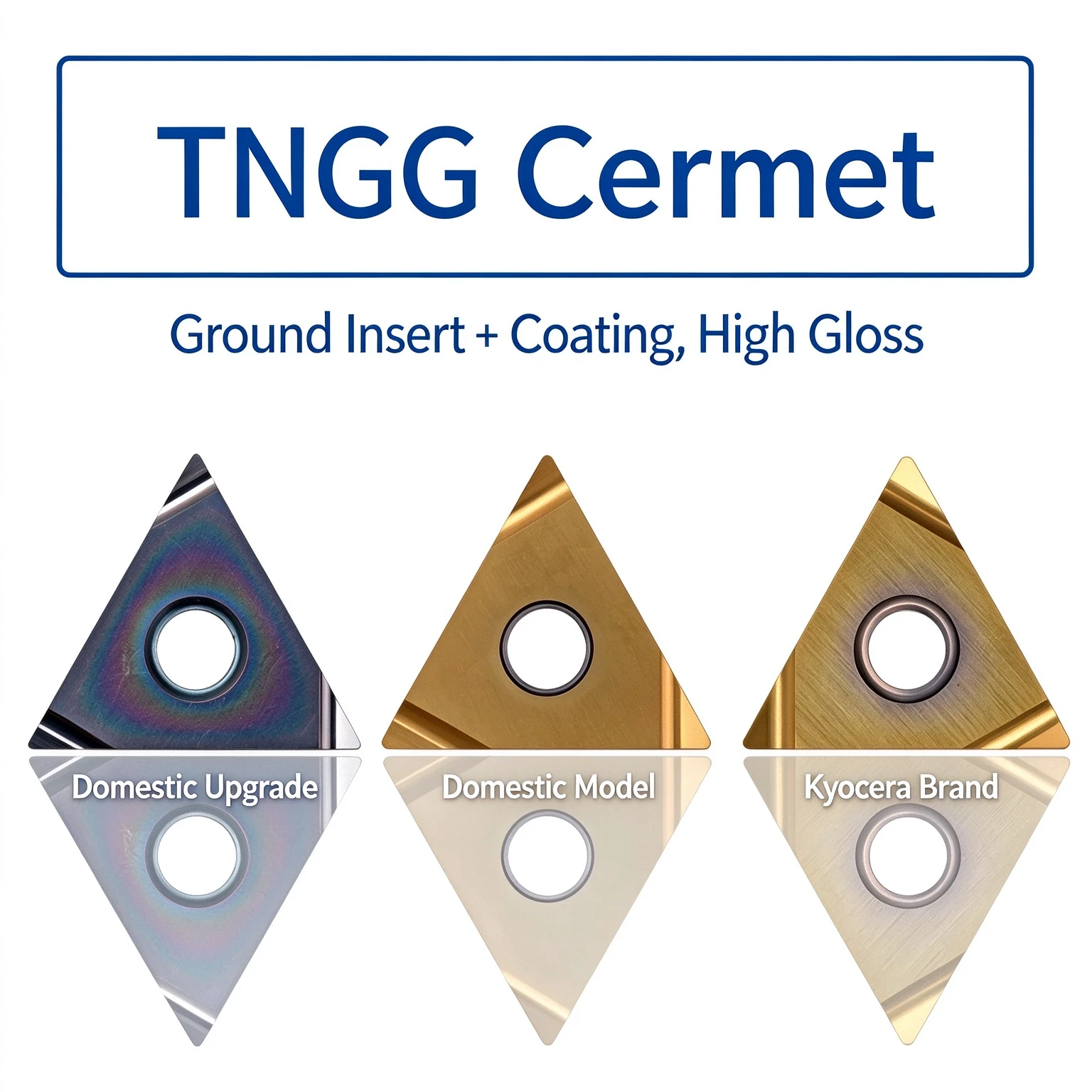 Cermet Blade TNGG160402R-S R-F 160404L-S PV720 TG80
