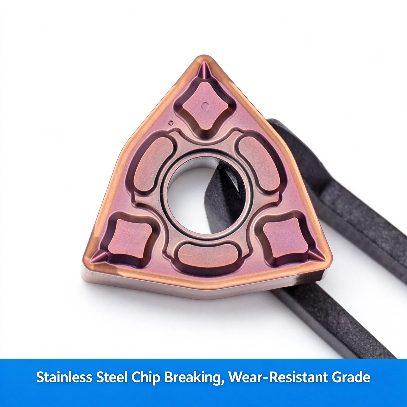 High Wear Resistance CVD/PVD Coated CNC Lathe Turning Insert Milling Tungsten Carbide in Triangle Shape