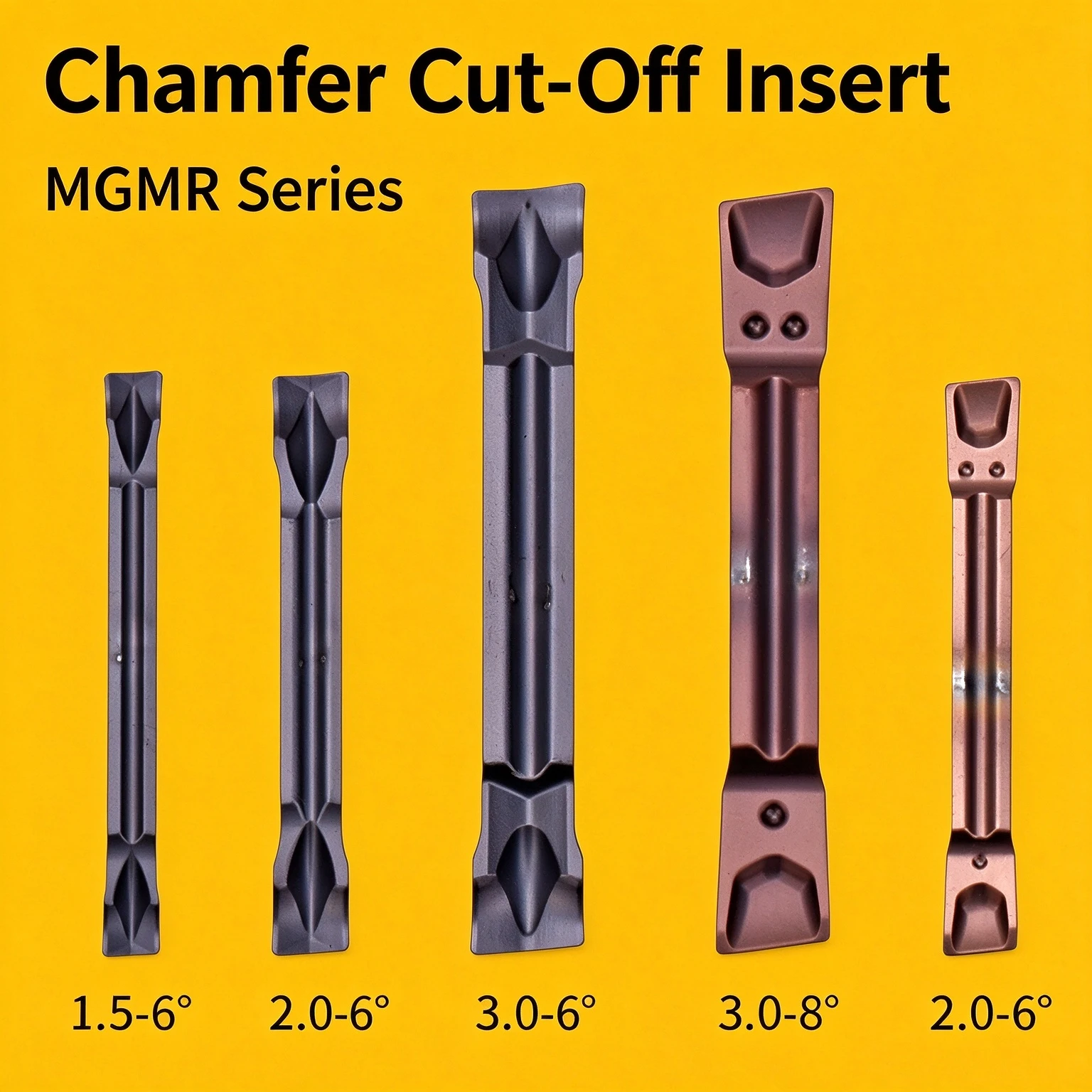 Oblique Cutting Blade Tialn Coated 45HRC MGMR300-8D-PT 200-6 OEM for Turning Center Knife