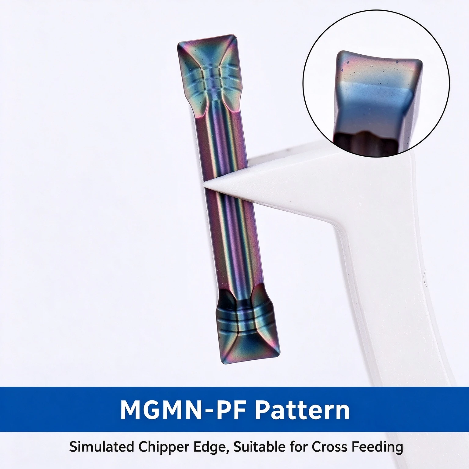 Color Hard Grooving Blade MGMN200/250/300/400/500-PF 4860 High Stainless Steel