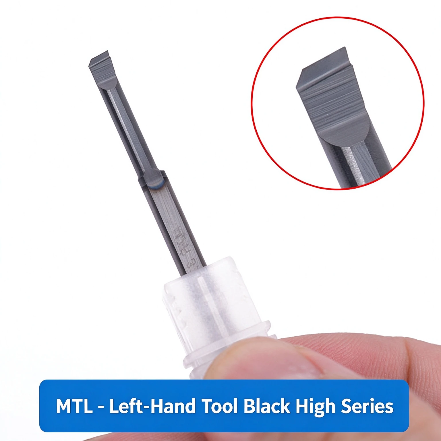 KEUE CNC High Hardness MTL 5R0.2 L22 Tungsten Steel Internal Small Hole Counterbore Boring Tool 0.001in Precision for Ferrous